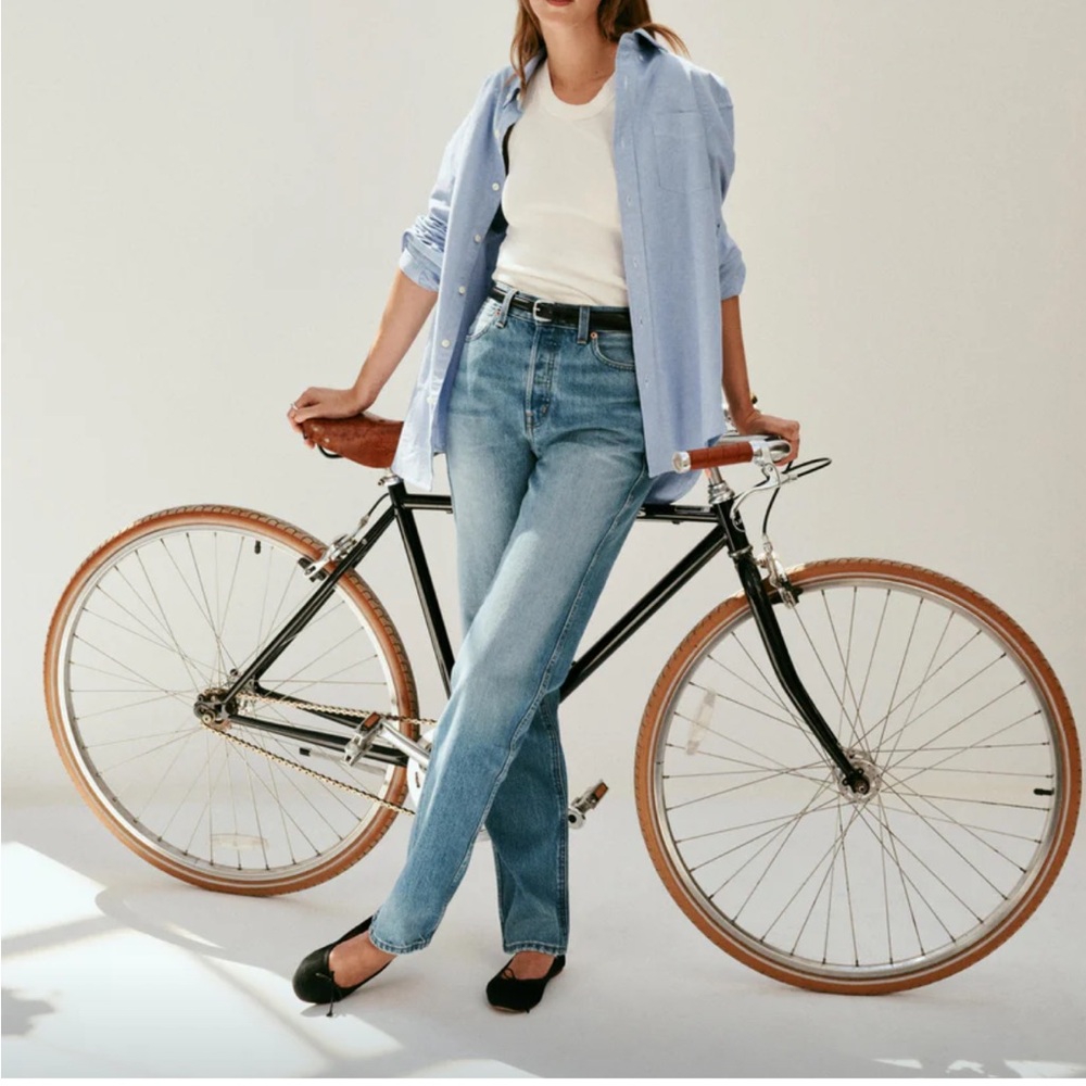 Alex Mill Carla High Rise Straight Jean